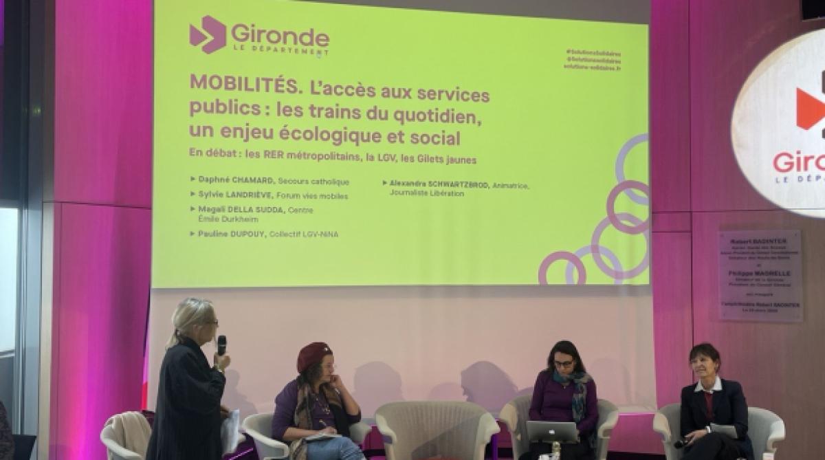Table-ronde mobilités Solutions solidaires 2024
