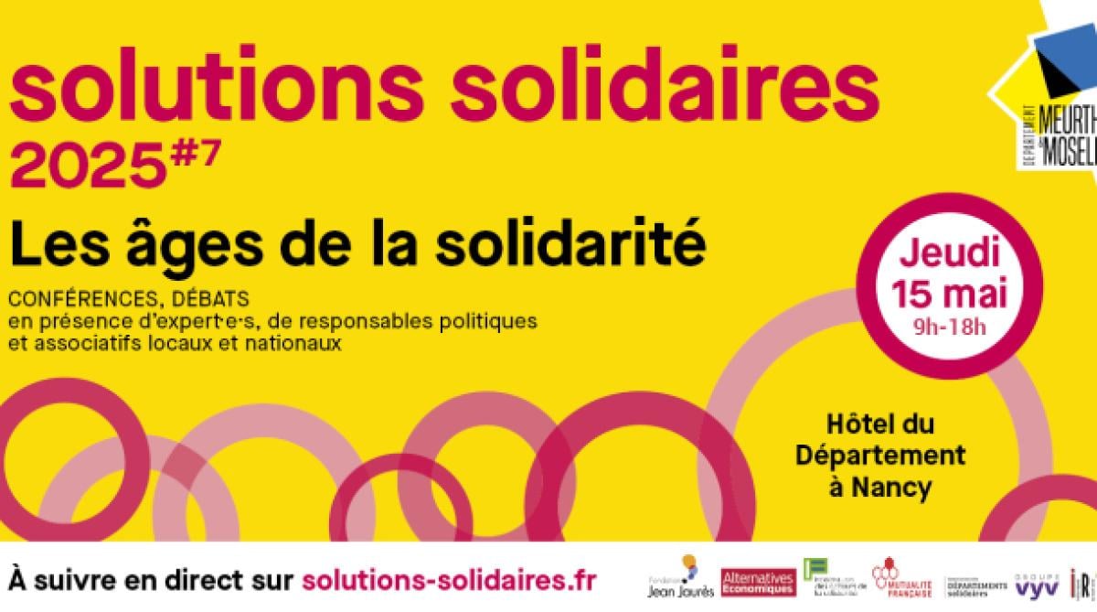 Participez à la Journée annuelle de Solutions Solidaires le jeudi 15 ...